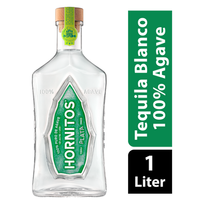 Hornitos Plata Tequila 1L