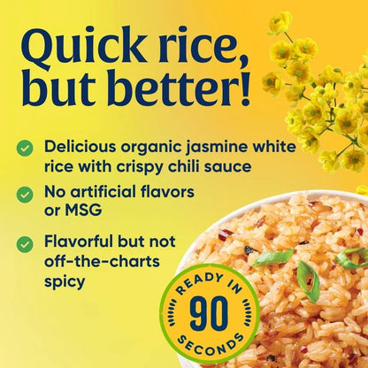 Lundberg X Fly by Jing Chili Crisp Jasmine Rice, 8oz.