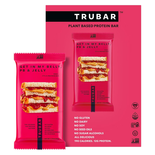Trubar Get In My Belly Peanut Butter & Jelly Case 12 CT