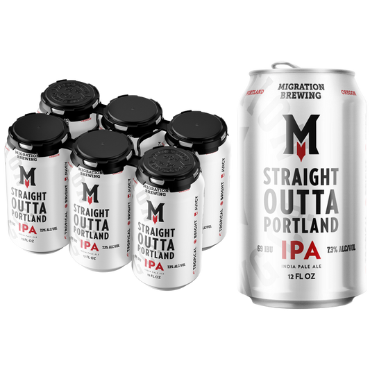 Migration Brewing Straight Outta Portland IPA 6pk 12oz Can 7.3% ABV