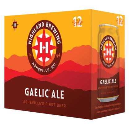 Highland Gaelic Ale 12pk 12oz Can 5.6% ABV