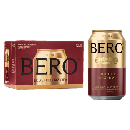 BERO Edge Hill Hazy IPA Non-Alcoholic 6pk 12oz Can