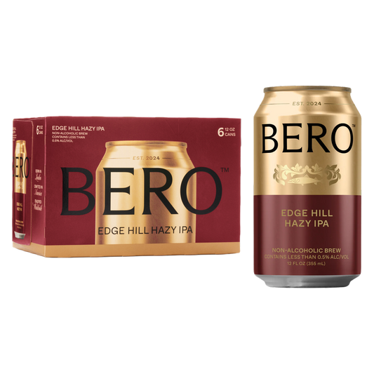 BERO Edge Hill Hazy IPA Non-Alcoholic 6pk 12oz Can