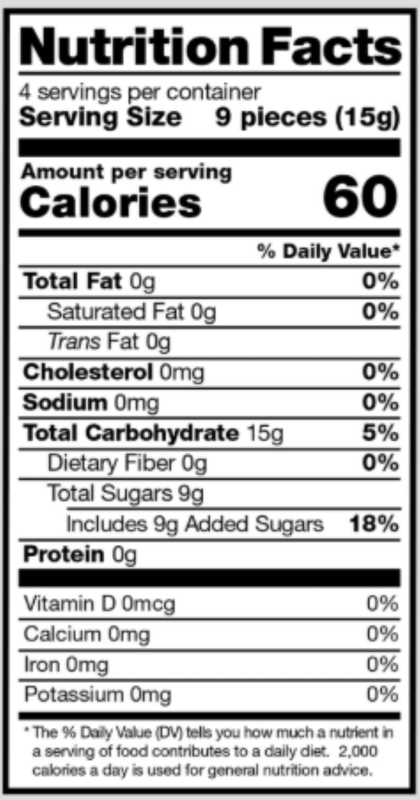 Retro Sours Watermelon, 2.12oz