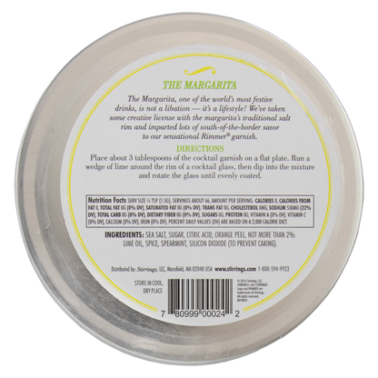 Stirrings Margarita Rimmer 3.5oz Can