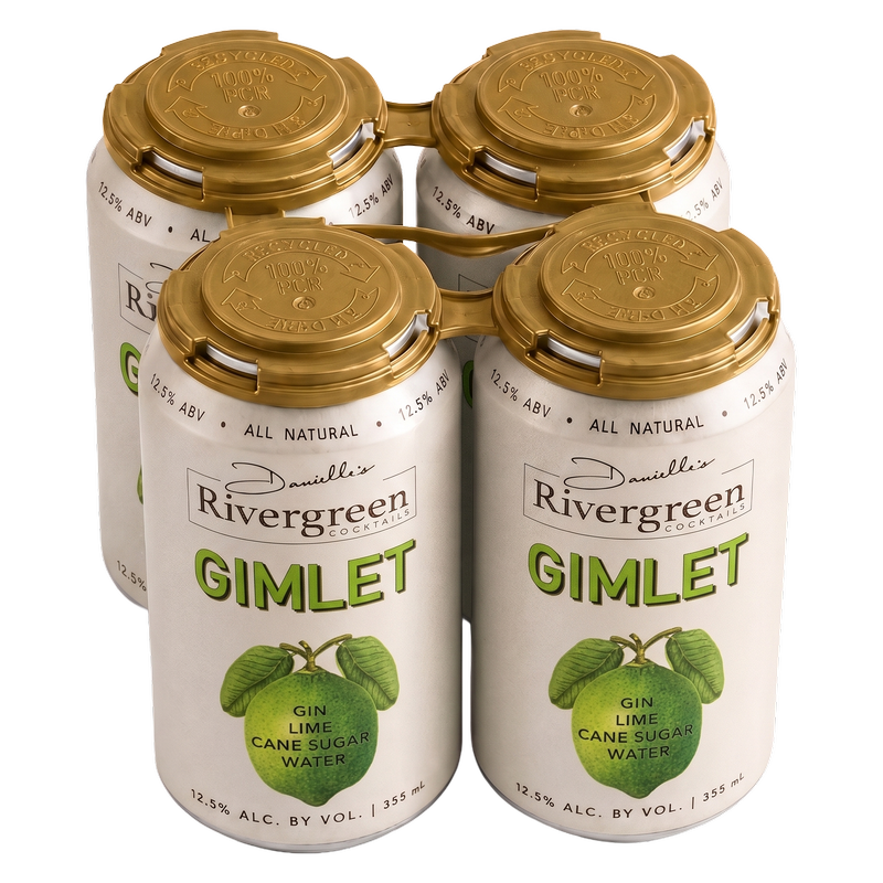 Rivergreen Cocktails Gimlet 4pk 12oz Can 12.5% ABV