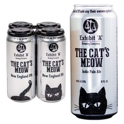 Exhibit A Brewing The Cat's Meow 4pk 16oz Can 6.5% ABV