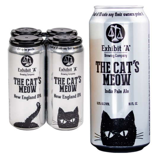 Exhibit A Brewing The Cat's Meow 4pk 16oz Can 6.5% ABV