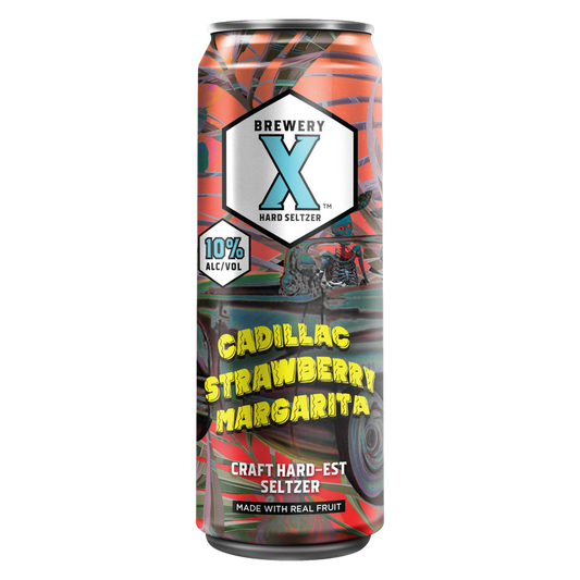 Brewery X Cadillac Strawberry Margarita (19.2 OZ CAN)