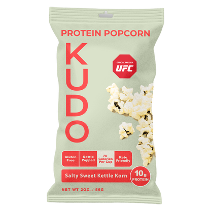 Kudo Salty Sweet Kettle Korn Protein Popcorn, 2oz