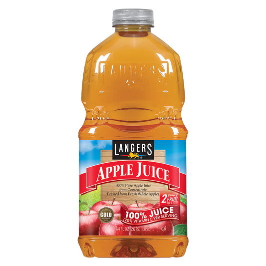 Langers Apple Juice 64oz Btl