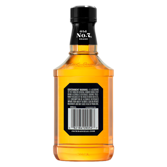 Jack Daniel's Old No. 7 Tennessee Whiskey 200 mL (80 Proof)