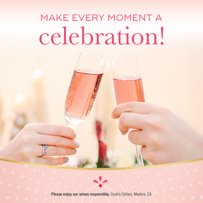 Cooks Sparkling Strawberry Mimosa 750ml Bottle