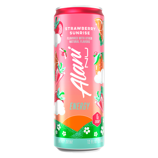 Alani Energy Strawberry Sunset 12oz Can