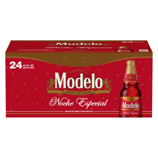 Modelo Noche Especial Mexican Beer 24pk 12oz Bottle