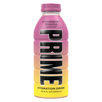 Prime Hydration Strawberry Banana 16.9oz Btl