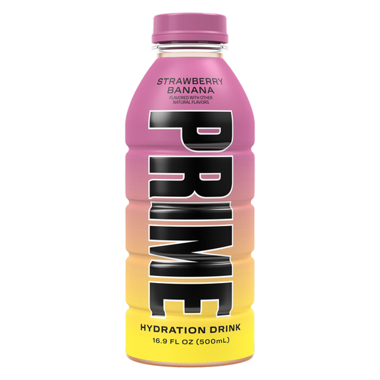 Prime Hydration Strawberry Banana 16.9oz Btl