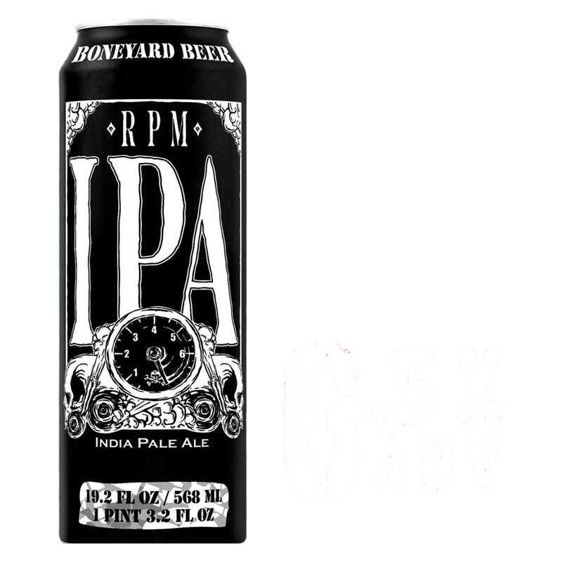 Boneyard Beer RPM IPA 19.2 oz can