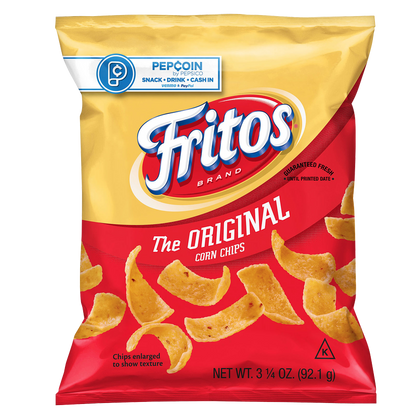 Fritos Original Corn Chips 3.25oz