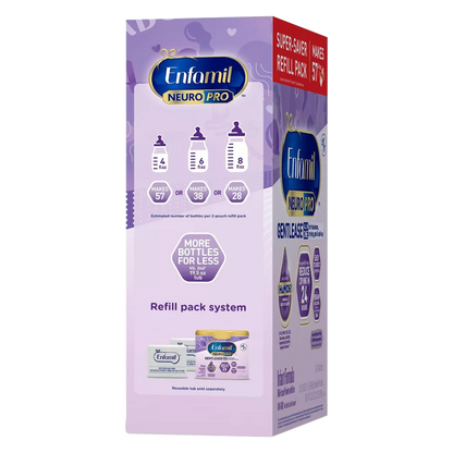 Enfamil NeuroPro Gentlease Infant Formula Powder Refill Box 35.2oz