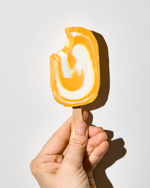 Jeni's Passion Fruit Dreamsicle Ice Cream Bar 3ct