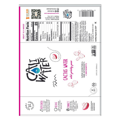 Caliwater Prickly Pear 12oz.