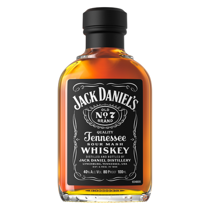 Jack Daniel's Old No. 7 Tennessee Whiskey, 100 mL Bottle, 80 Proof