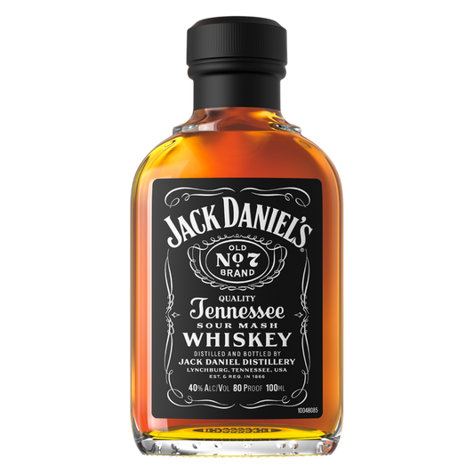 Jack Daniel's Old No. 7 Tennessee Whiskey, 100 mL Bottle, 80 Proof