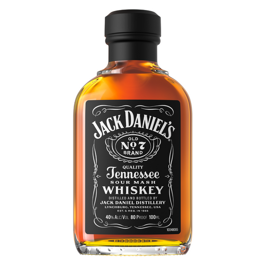 Jack Daniel's Old No. 7 Tennessee Whiskey, 100 mL Bottle, 80 Proof