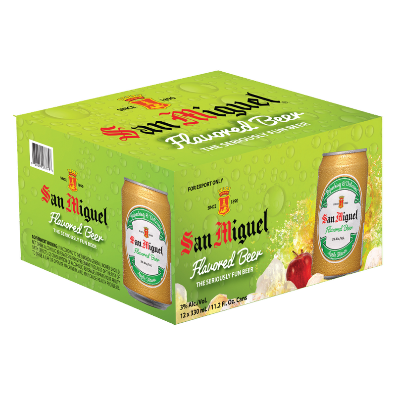 San Miguel Apple 12pk 11.2oz Can