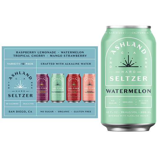 Ashland Hard Seltzer Tropical Variety 12pk 12oz Can