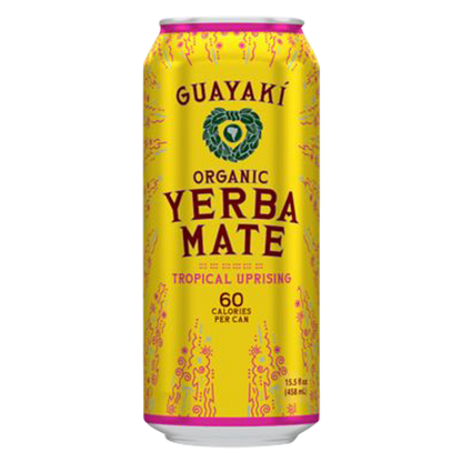 Guayaki Yerba Mate Organic Tropical Uprising 15.5oz Can