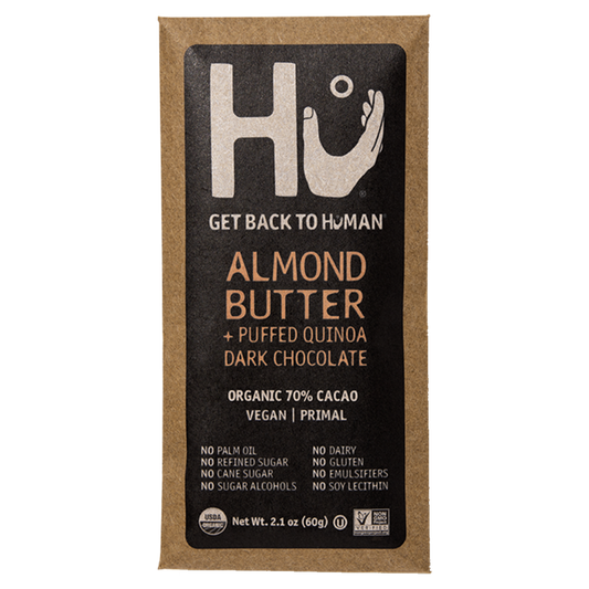 Hu Dark Chocolate Almond Butter and Puffed Quinoa Bar 2.1oz