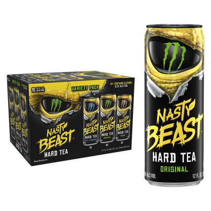 The Beast Hard Tea Variety Pack 12pk 12oz Can 6.0% ABV