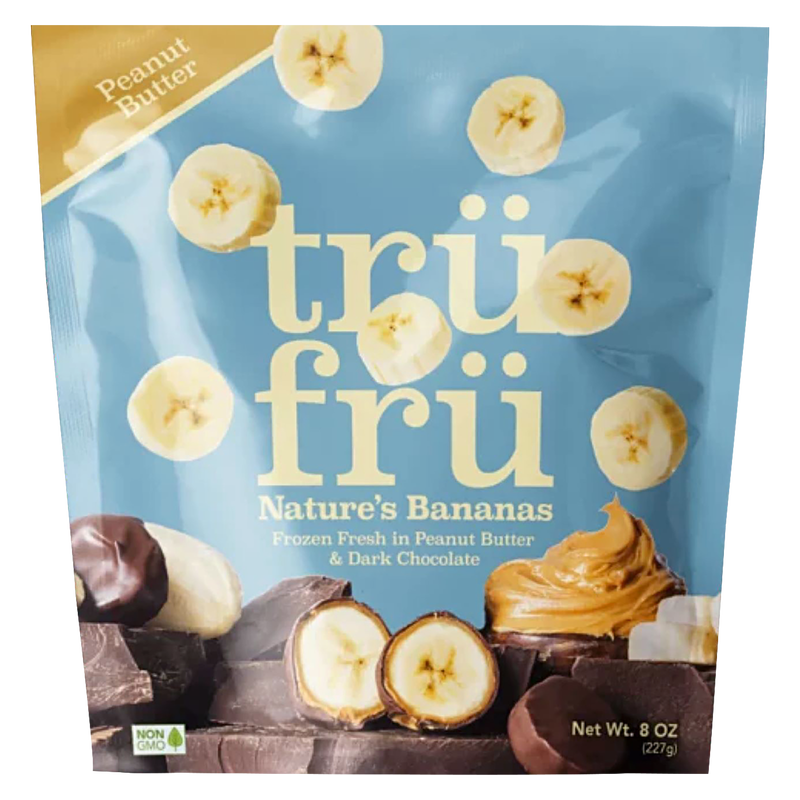 Tru Fru Natures Bananas Hyper Chilled in Peanut Butter & Dark Chocolate