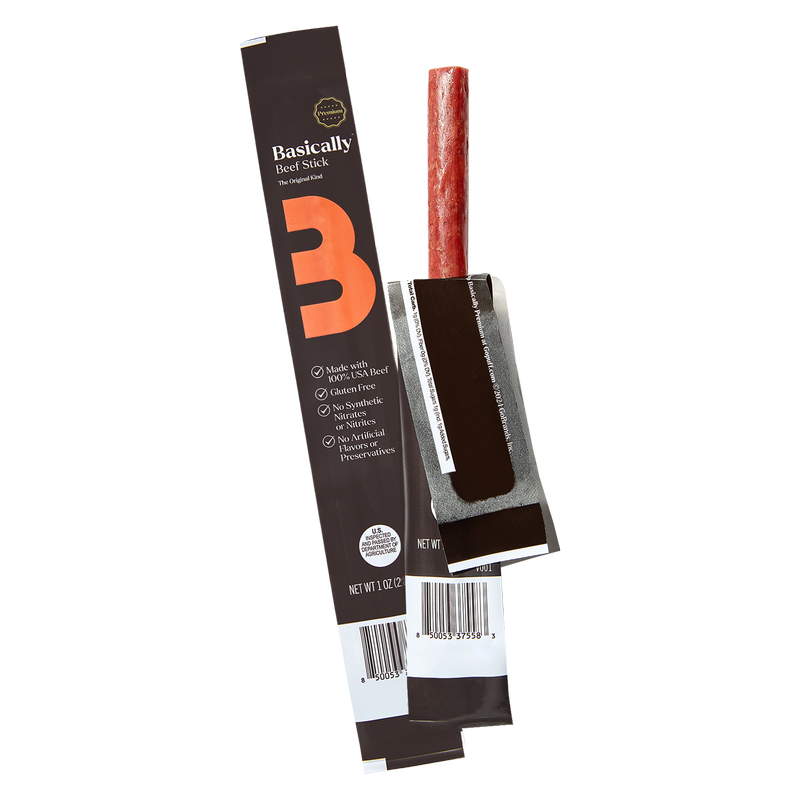 Basically Premium Original Beef Sticks, 6ct