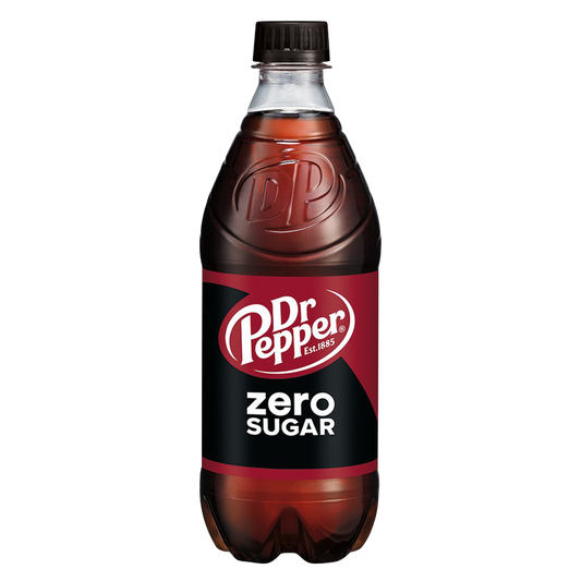 Dr Pepper Zero Sugar 20oz Btl