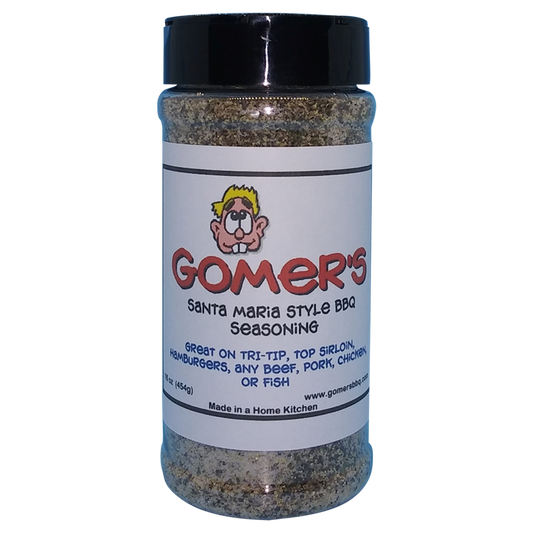 Gomer's Santa Maria Style BBQ Seasoning 16oz