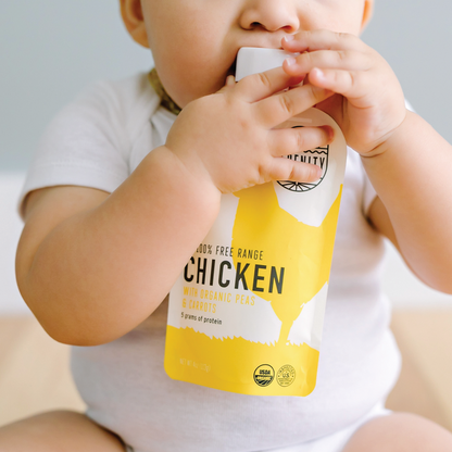 Serenity Kids Free Range Chicken with Organic Peas and Carrots Pouch