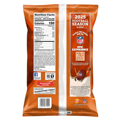 Lay's Kettle Cooked Potato Chips Cheesy Buffalo Dip 8oz