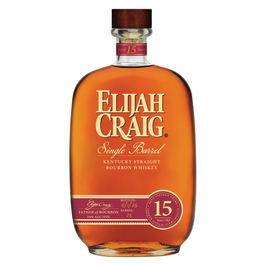 Elijah Craig Single Barrel Bourbon 15 Year 750ml
