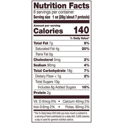 Snyder's Milk Chocolate Pretzel Dips, 6oz