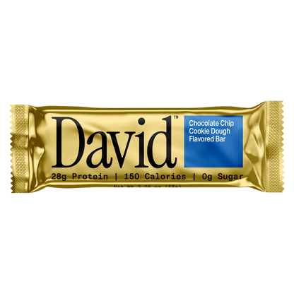 David Chocolate Chip Cookie Dough Protein Bar, 2.05oz