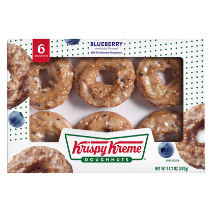 Krispy Kreme® Blueberry Old-Fashioned Doughnuts