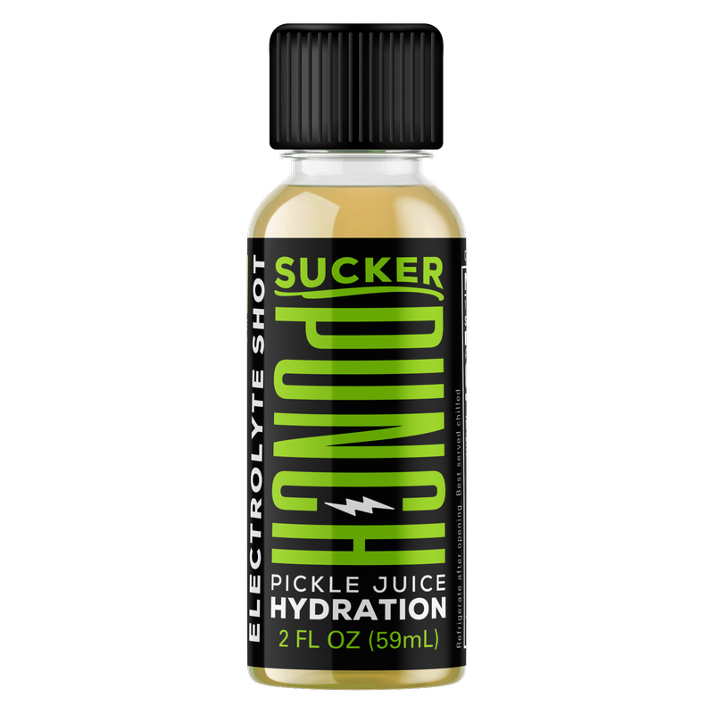 SuckerPunch Pickle Juice Hydration Shot 2oz Btl