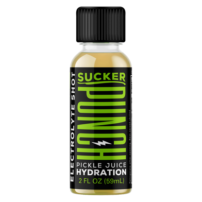 SuckerPunch Pickle Juice Hydration Shot 2oz Btl