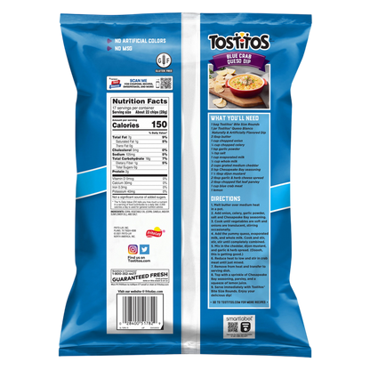 Tostitos Bite Size Rounds Tortilla Chips Party Size 17oz