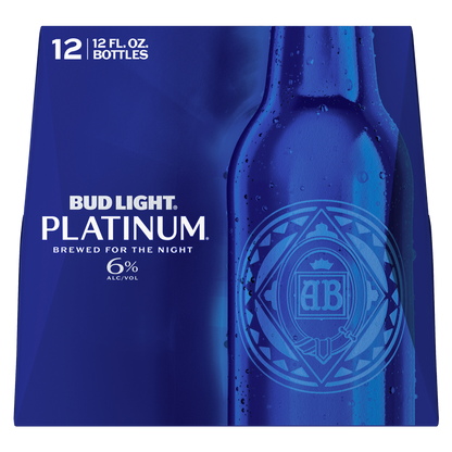 Bud Light Platinum 12pk 12oz Btl 6.0% ABV