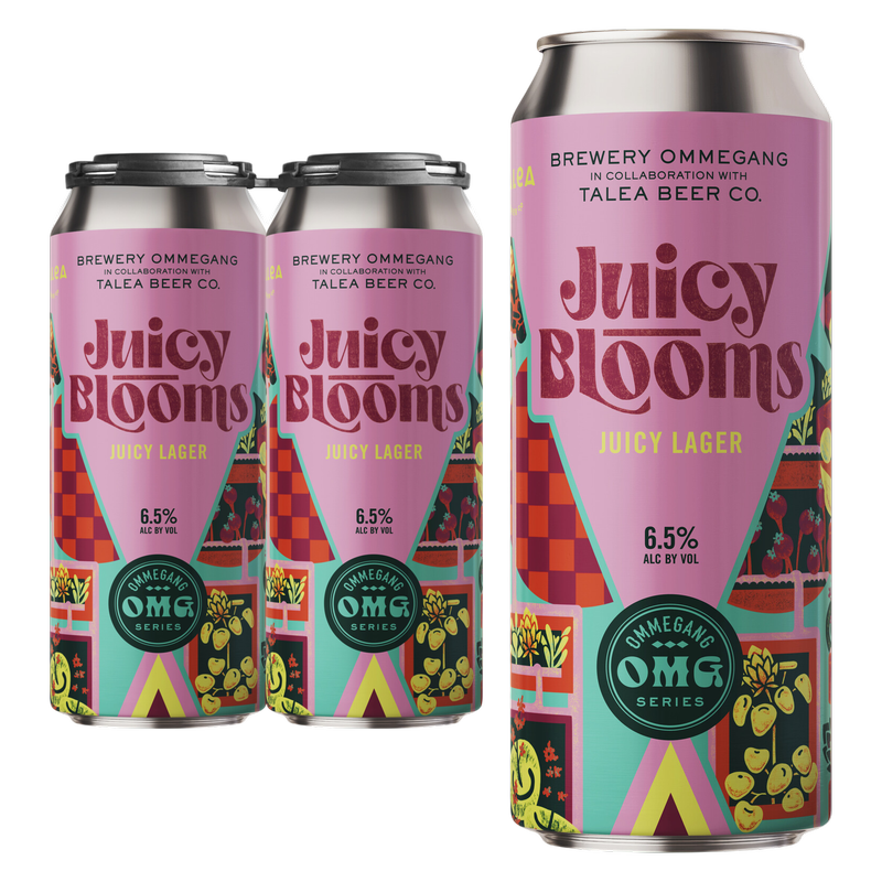 Ommegang Juicy Blooms 4pk 16oz Can 6.5% ABV