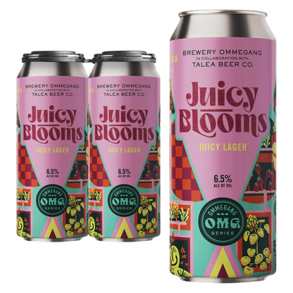 Ommegang Juicy Blooms 4pk 16oz Can 6.5% ABV